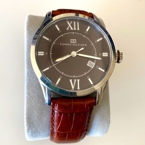 Tommy Hilfiger Watch with Leather Band